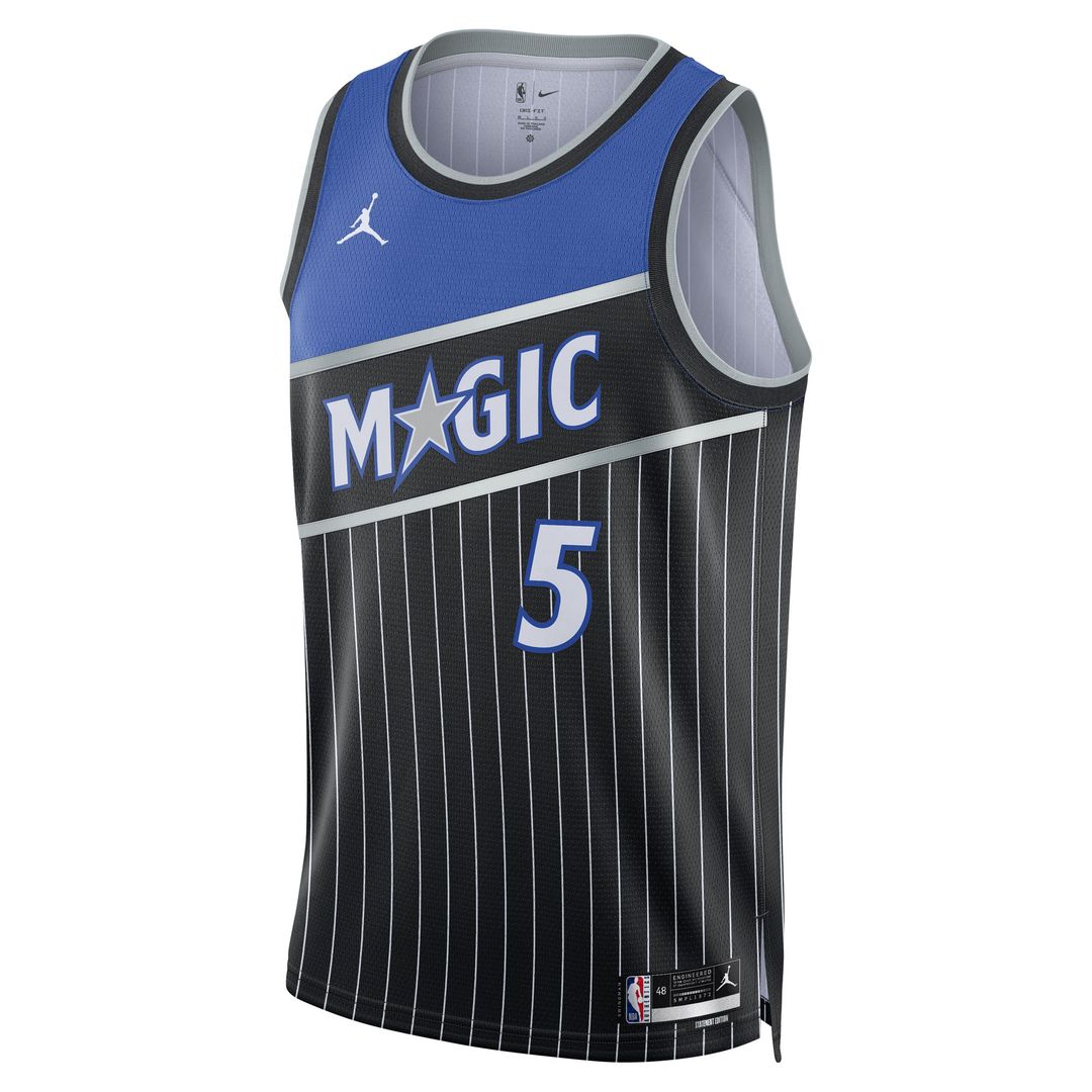 Orlando Magic Paolo Banchero Jordan Brand Unisex Swingman Jersey - Statement Edition - Black