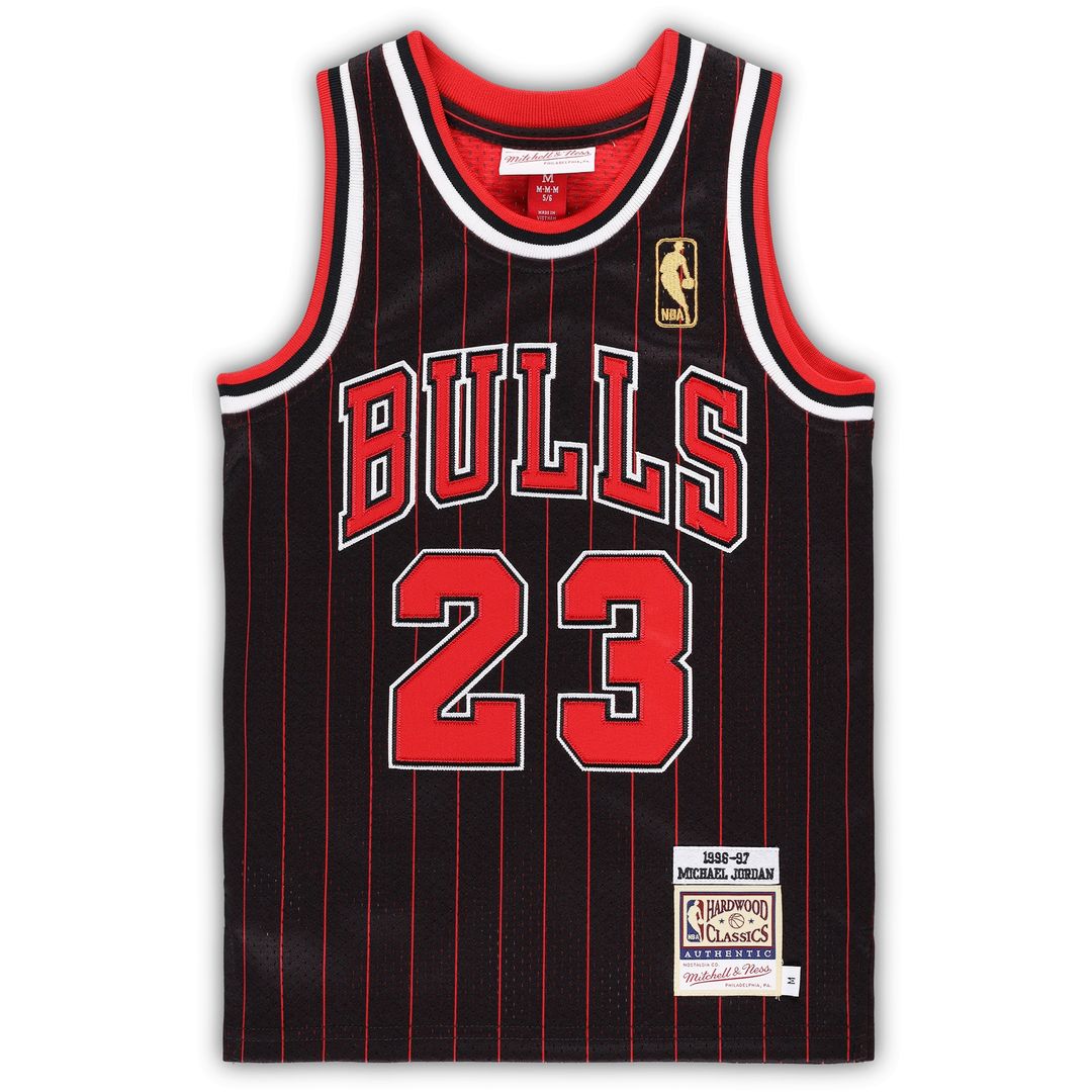 Chicago Bulls Michael Jordan Mitchell & Ness Preschool 1997/98 Hardwood Classics Authentic Jersey - White