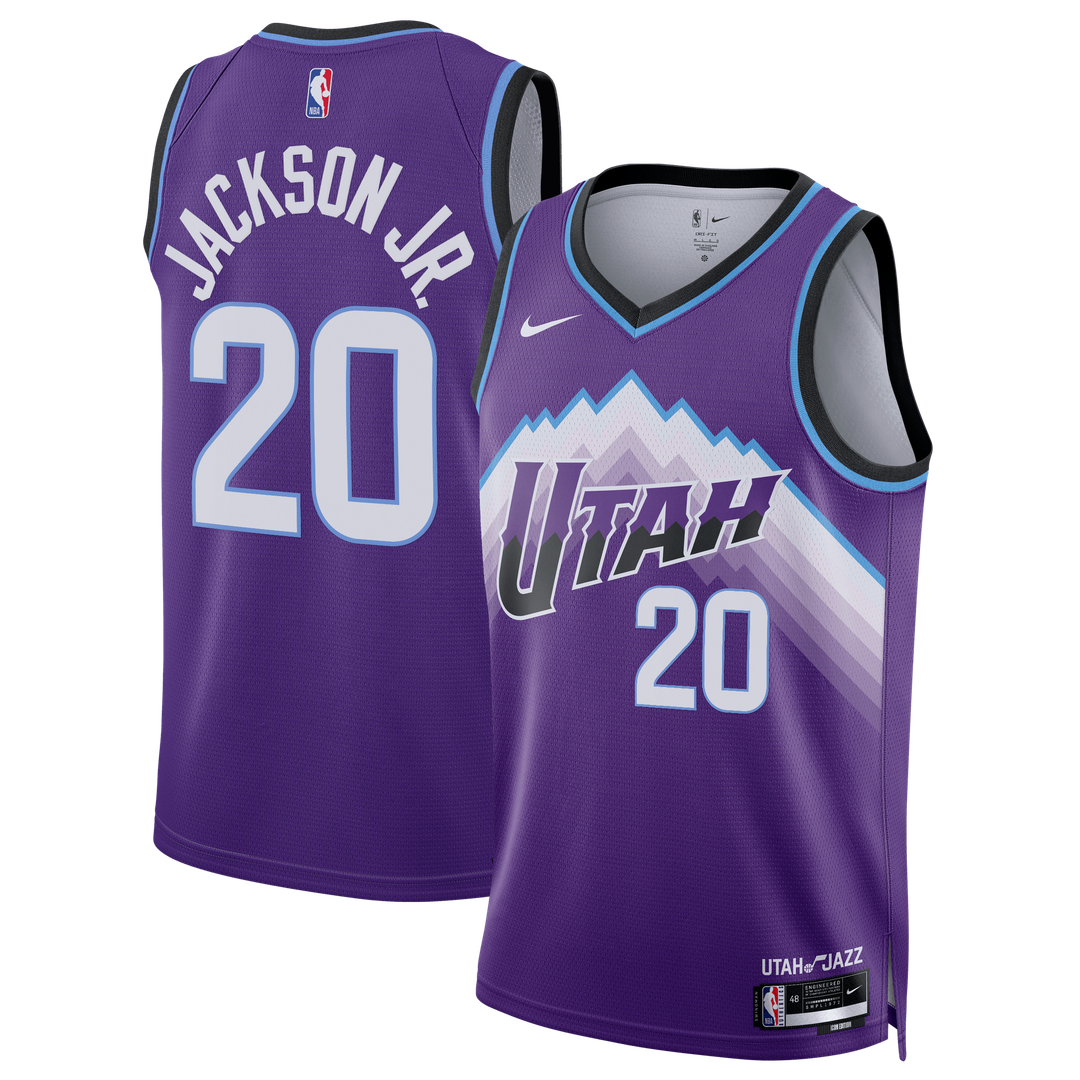 Utah Jazz Jaren Jackson Jr. Nike Unisex Swingman Jersey - Icon Edition - Purple