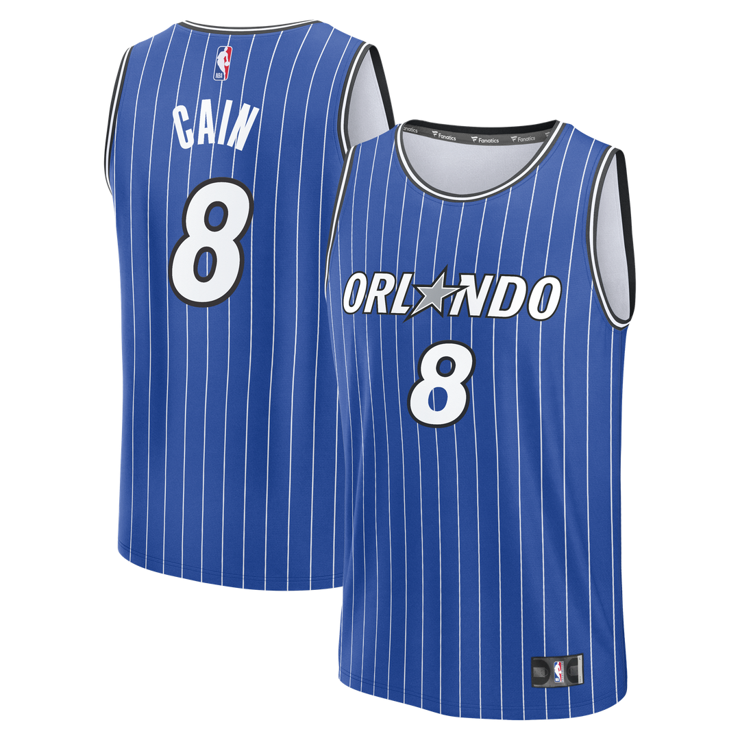 Orlando Magic Jamal Cain Fanatics Fast Break Jersey - Icon Edition - Blue