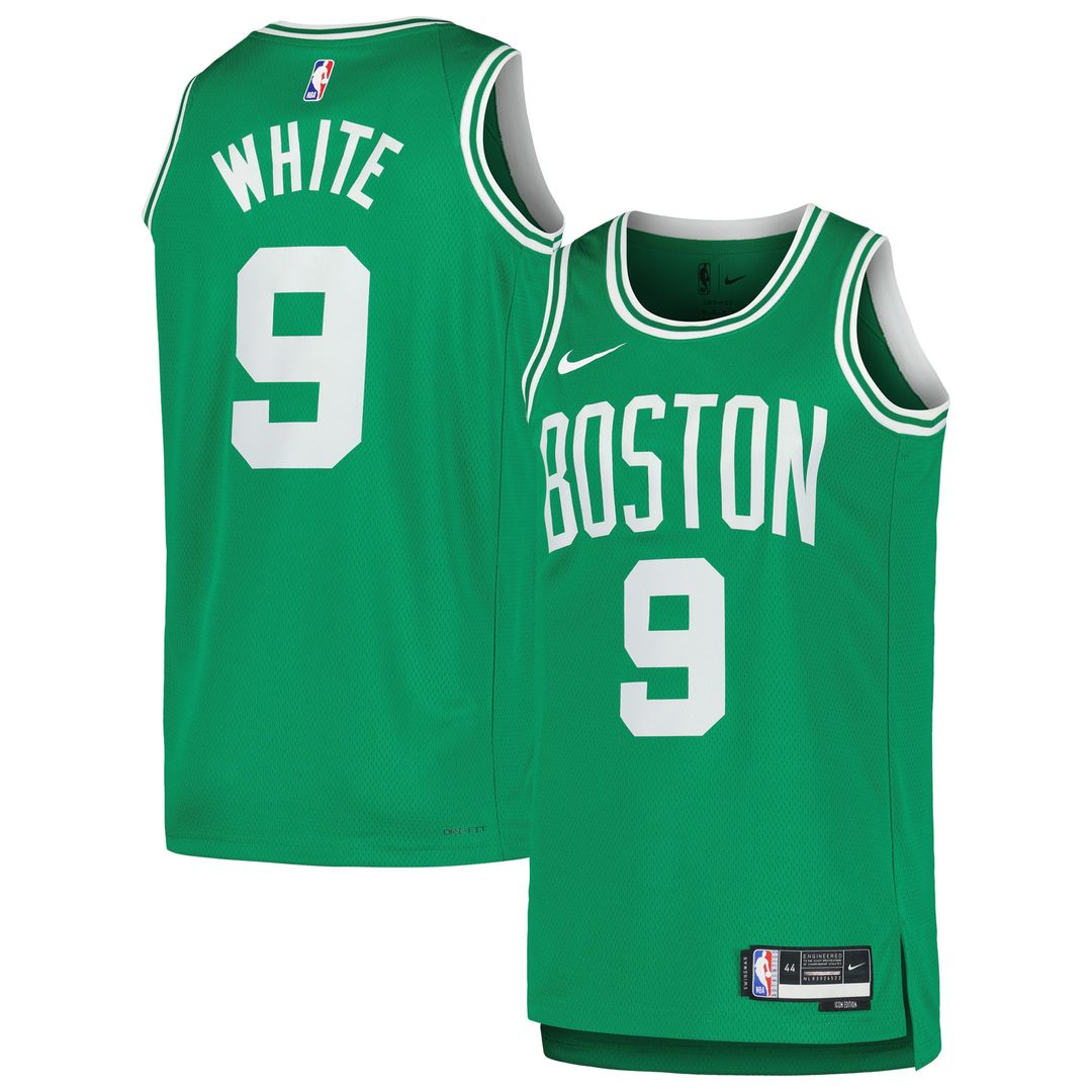 Boston Celtics Derrick White Nike Unisex Swingman Jersey - Icon Edition - Kelly Green
