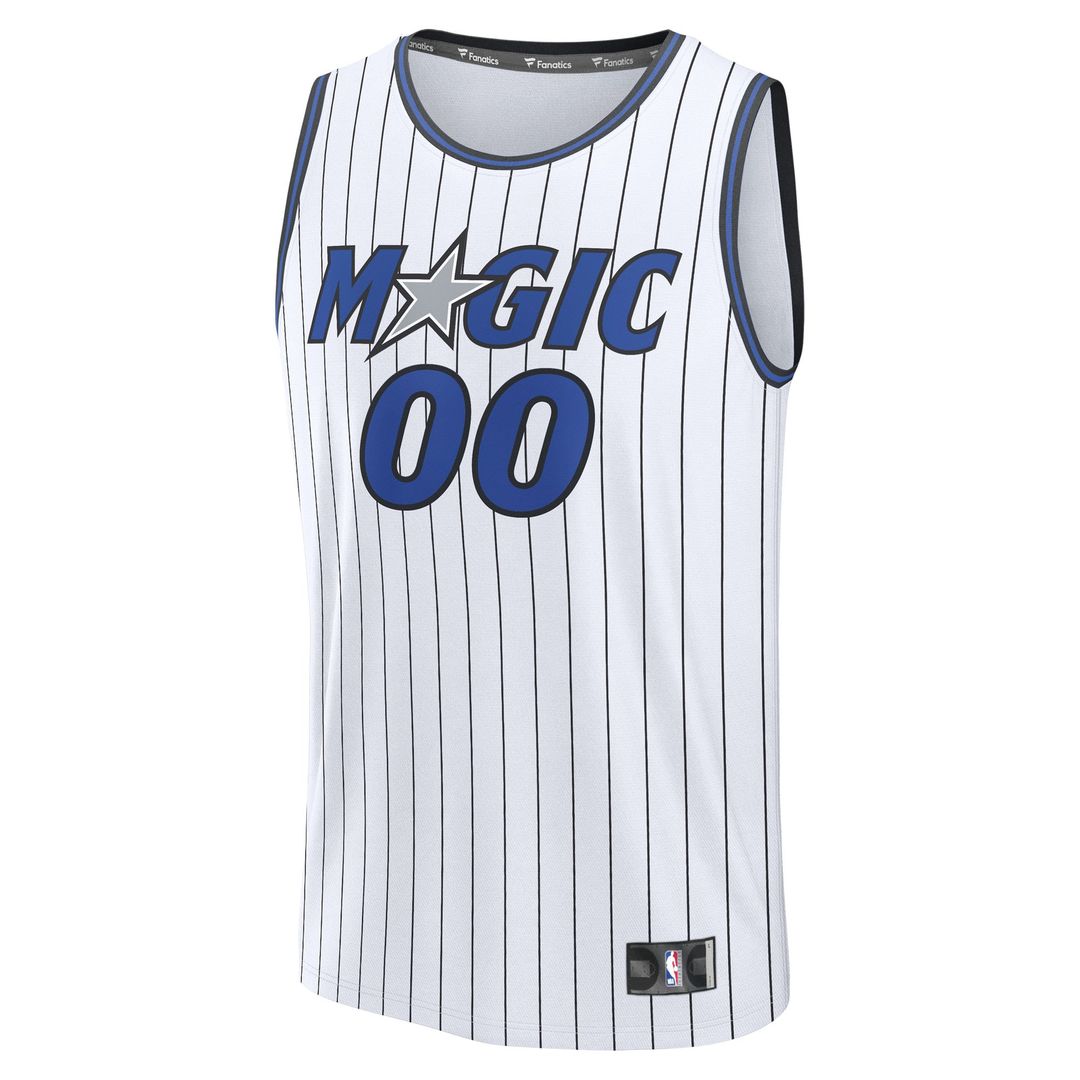 Orlando Magic Fanatics Youth Fast Break Replica Custom Jersey - Association Edition - White