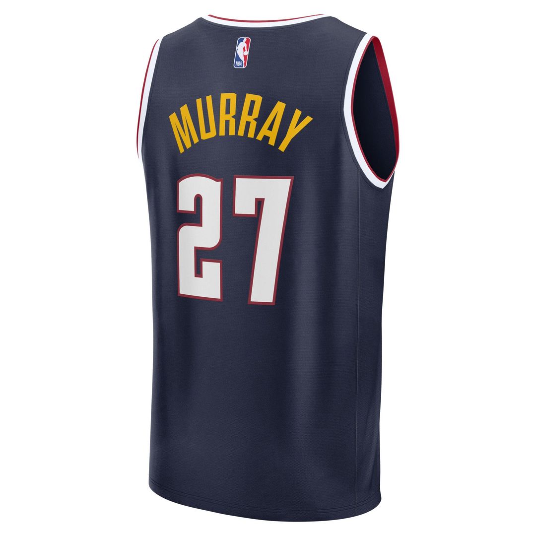 Denver Nuggets Jamal Murray Fanatics Youth Fast Break Replica Player Jersey - Navy - Icon Edition
