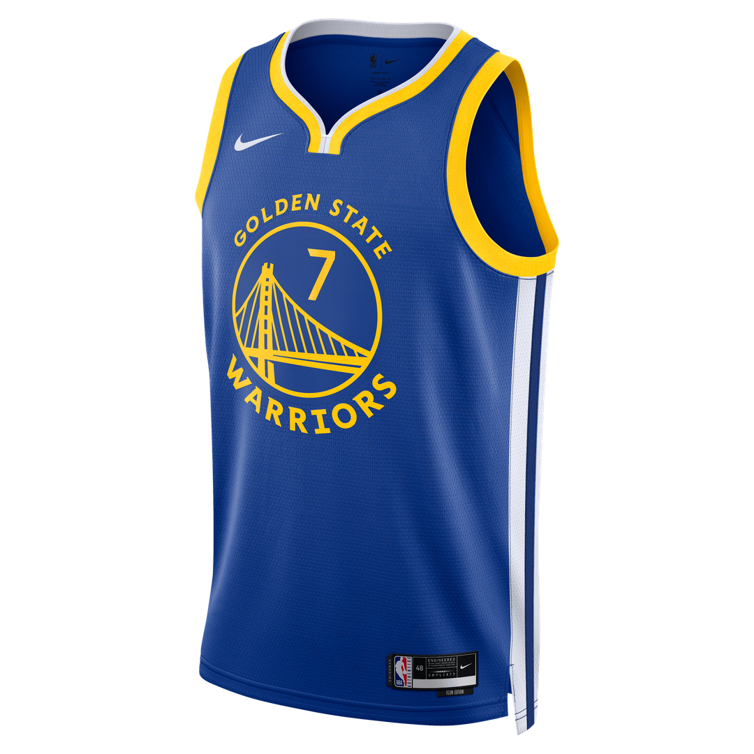 Golden State Warriors Kristaps Porziņģis Nike Unisex Swingman Jersey - Icon Edition - Royal