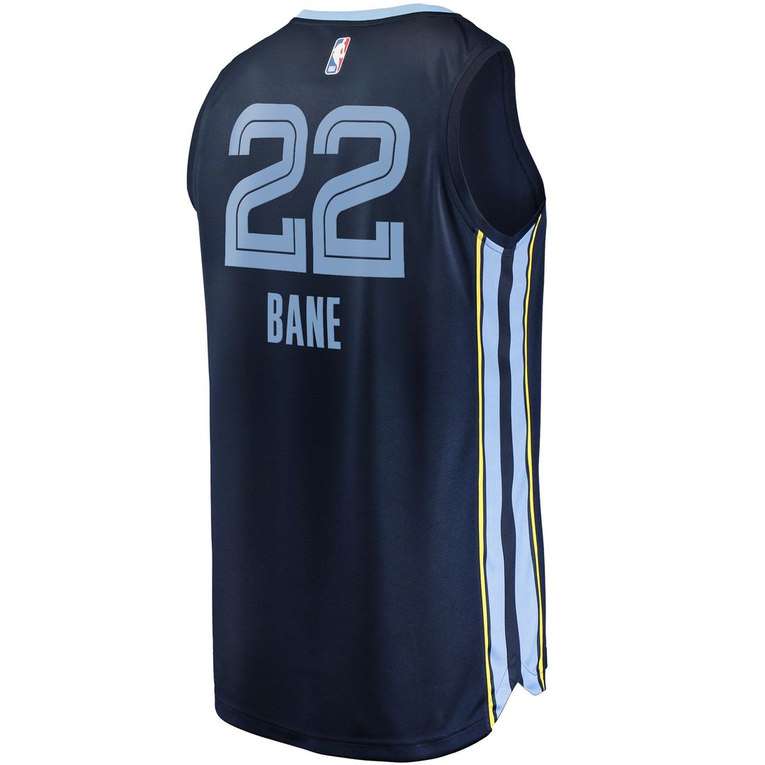Memphis Grizzlies Desmond Bane Fanatics Fast Break Replica Jersey - Icon Edition - Navy