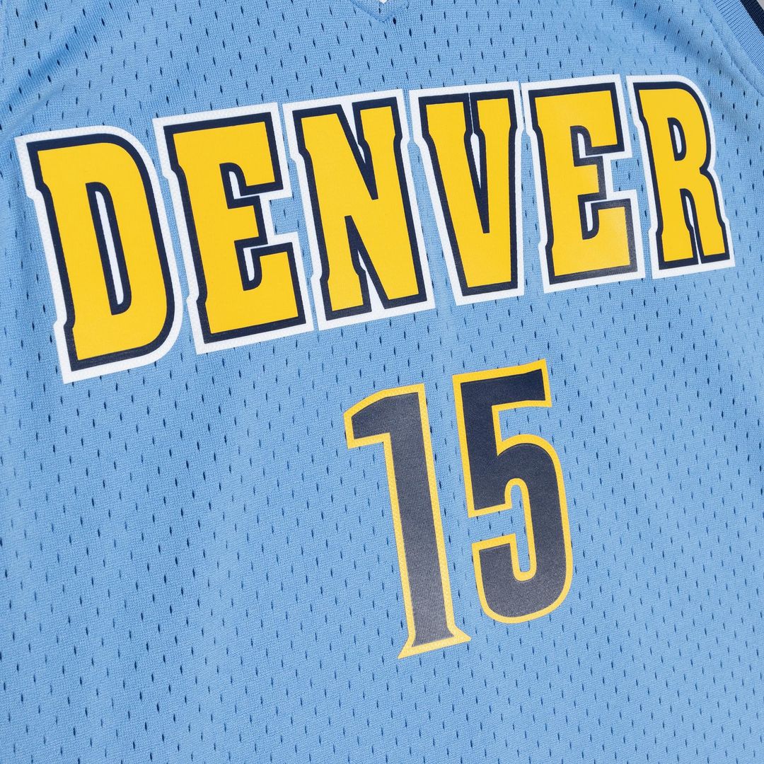 Denver Nuggets Nikola Jokic Mitchell & Ness 2016/17 Swingman Jersey - Light Blue