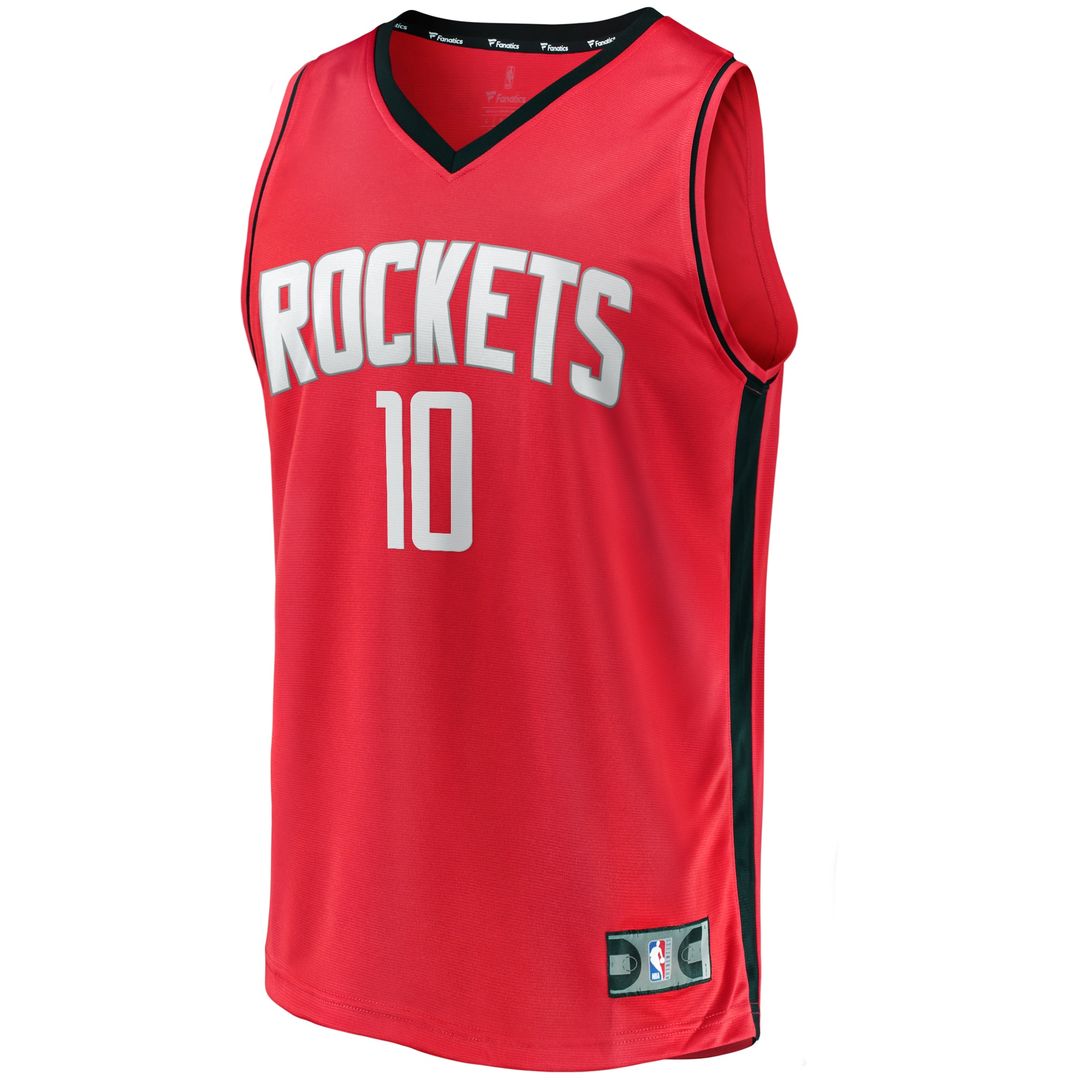 Houston Rockets Jabari Smith Jr. Fanatics Youth Fast Break Replica Player Jersey - Icon Edition - Red