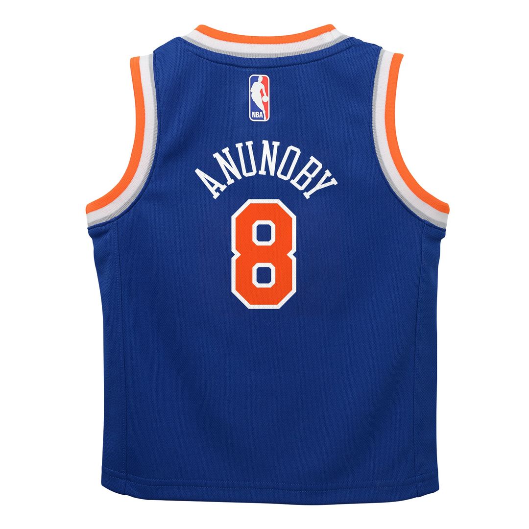 New York Knicks OG Anunoby Nike Toddler Swingman Swingman Jersey - Icon Edition - Blue