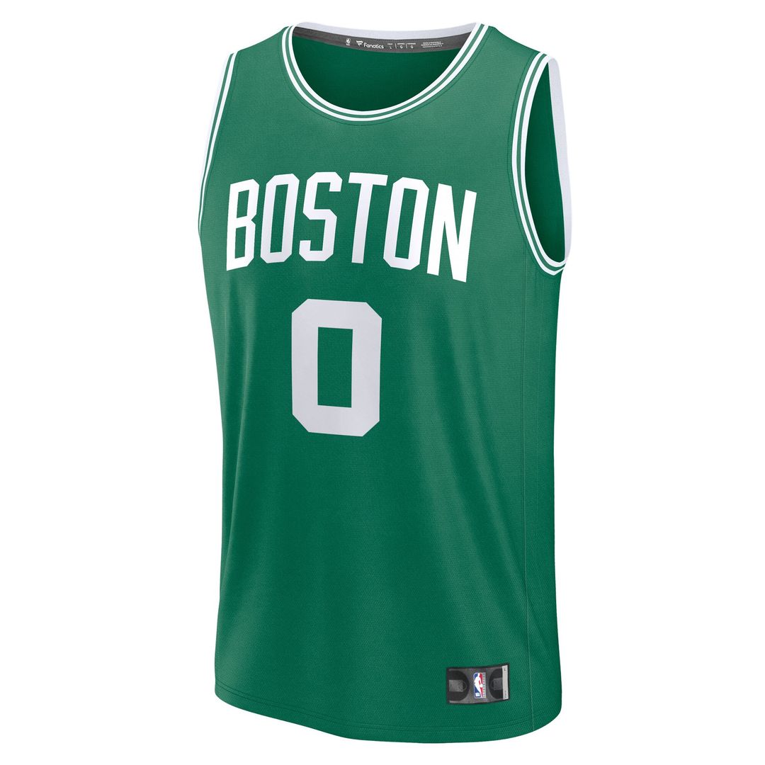 Boston Celtics Jayson Tatum Fanatics Youth Fast Break Replica Player Jersey - Icon Edition - Kelly Green