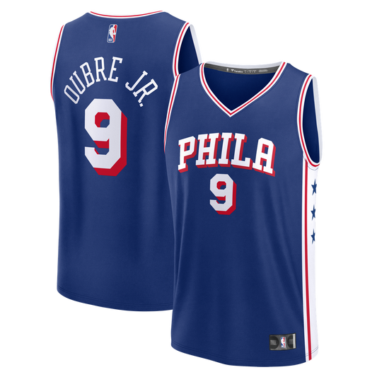 Philadelphia 76ers Kelly Oubre Jr. Fanatics Fast Break Jersey - Icon Edition - Blue
