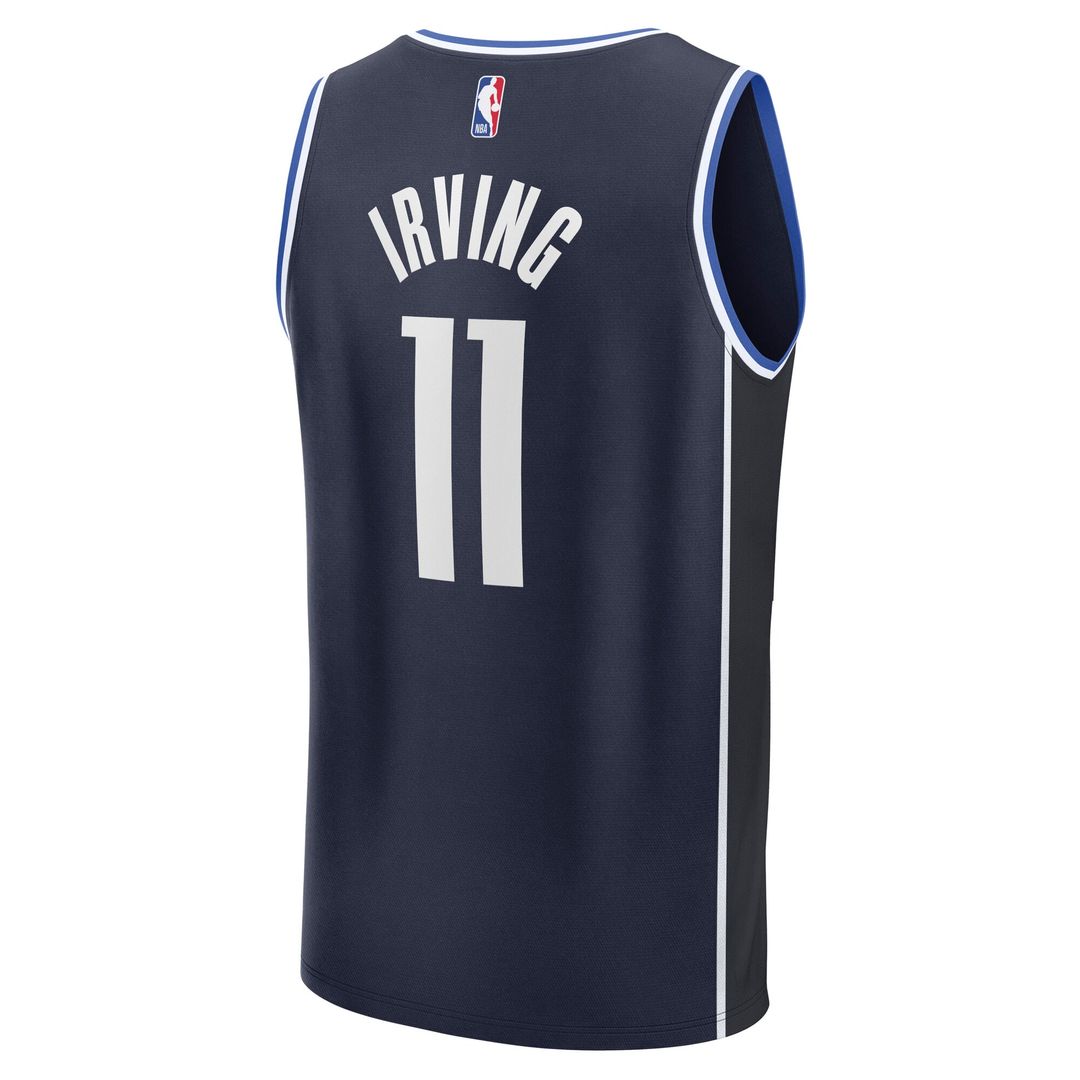 Dallas Mavericks Kyrie Irving Fanatics Fast Break Replica Player Jersey - Statement Edition - Navy