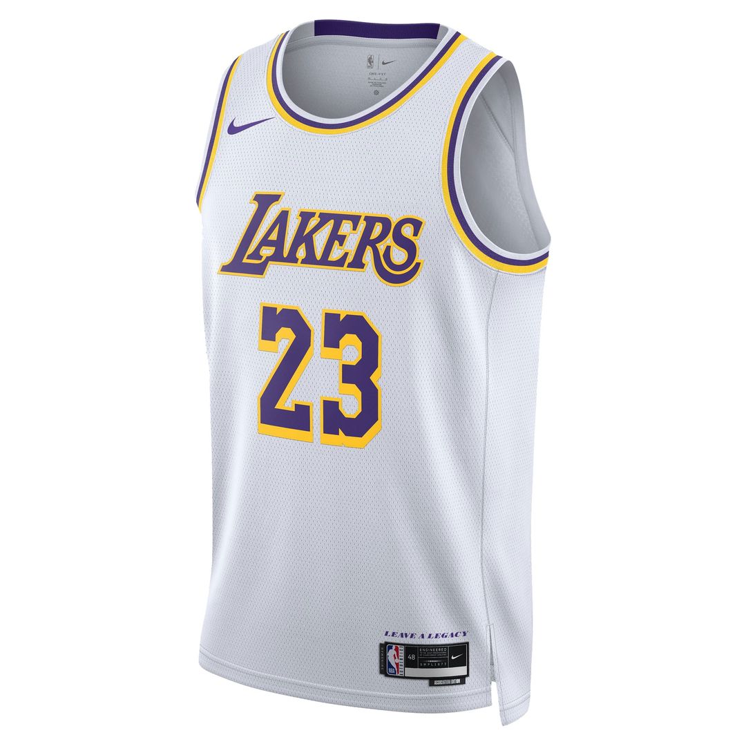 Los Angeles Lakers LeBron James Nike Unisex Swingman Jersey - Icon Edition - Gold