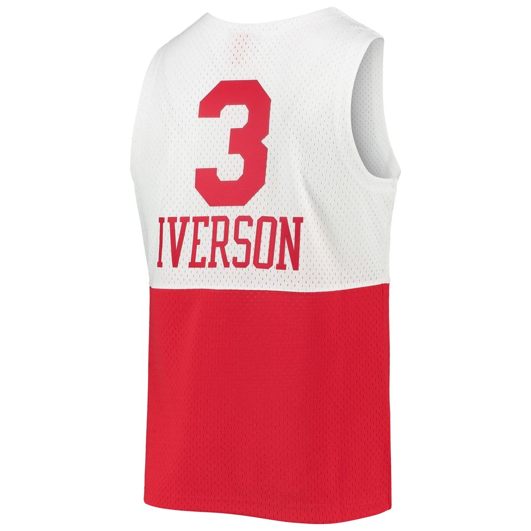 Philadelphia 76ers Allen Iverson Mitchell & Ness 2003/2004 Hardwood Classics Swingman Jersey - White