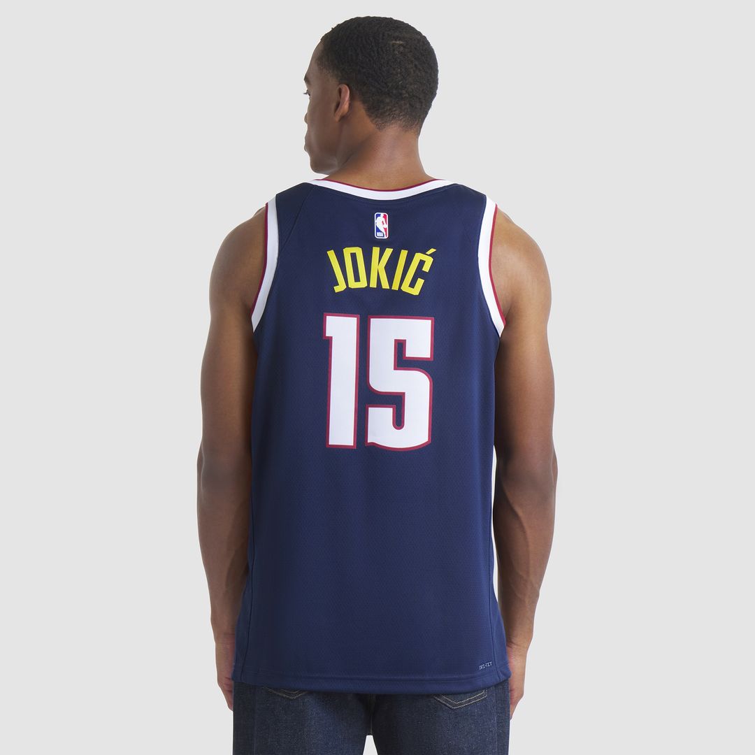Denver Nuggets Nikola Jokic Nike Unisex Swingman Jersey - Icon Edition - Navy