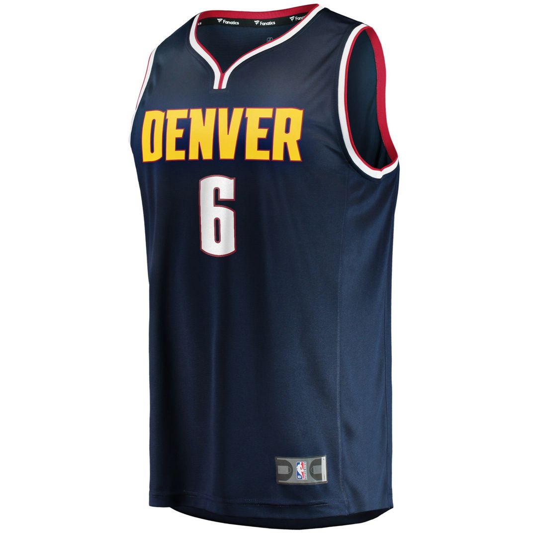 Denver Nuggets DeAndre Jordan Fanatics Youth Fast Break Player Jersey - Icon Edition - Navy