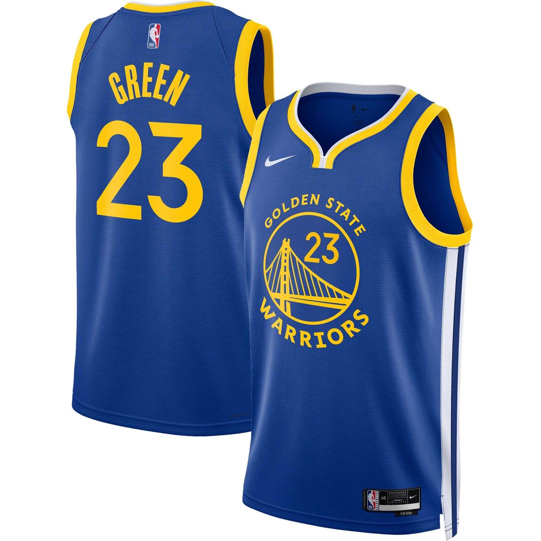 Golden State Warriors Draymond Green Nike Unisex Swingman Jersey - Icon Edition - Royal