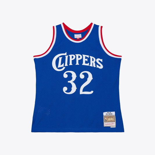 LA Clippers Bill Walton Mitchell & Ness 1984 - 85 Swingman Jersey - Royal
