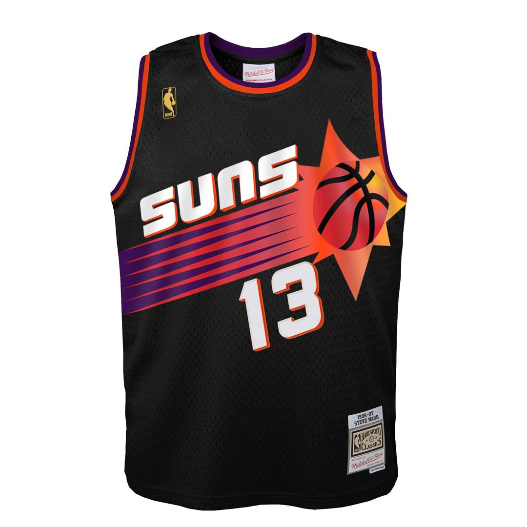 Phoenix Suns Steve Nash Mitchell & Ness Toddler 1996/97 Swingman Jersey - Black