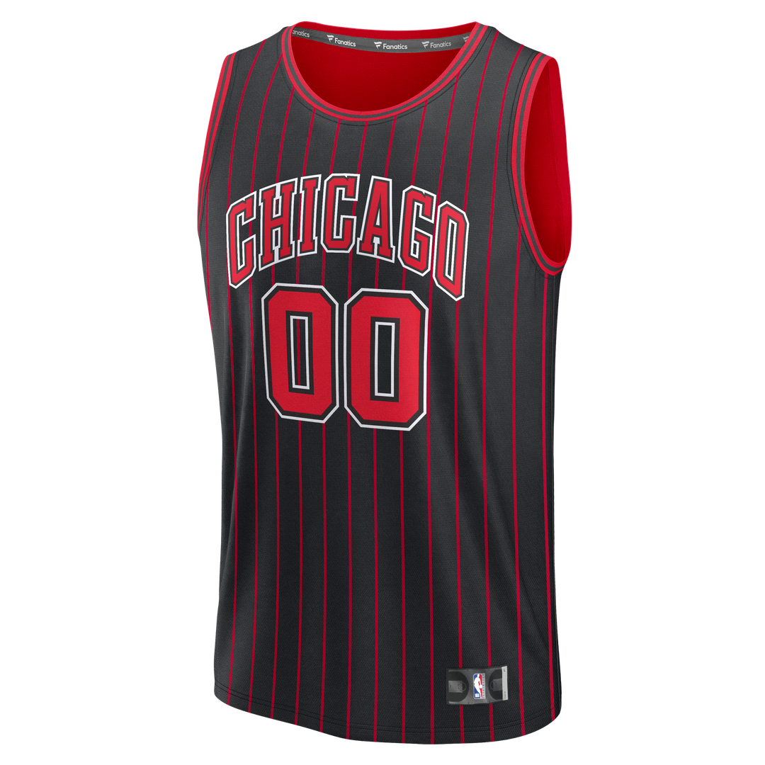 Chicago Bulls Fanatics Youth Fast Break Custom Jersey - Icon Edition - Red