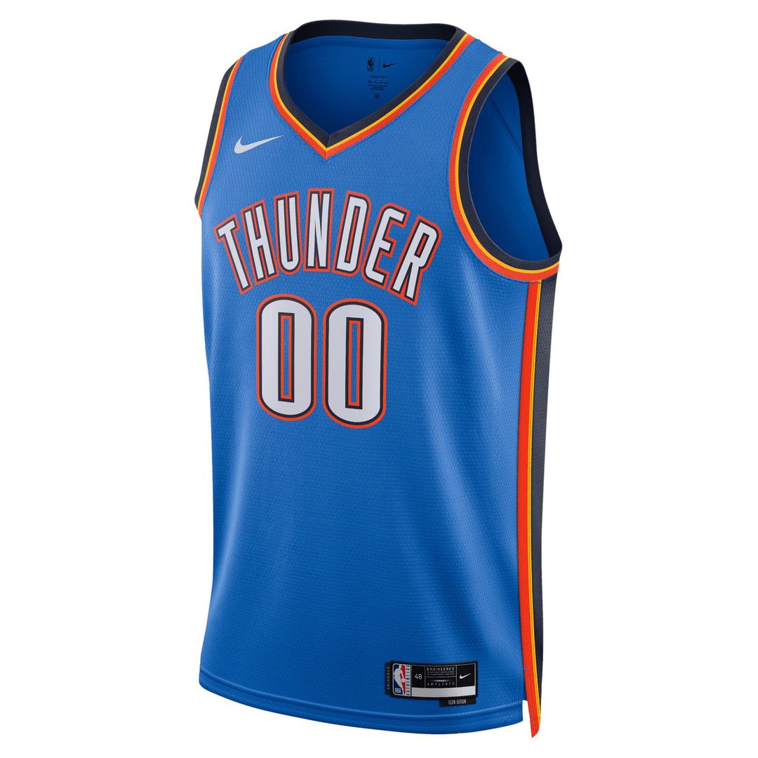 Oklahoma City Thunder Nike Unisex Swingman Custom Jersey White - Association Edition