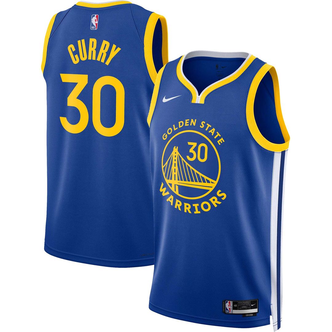 Golden State Warriors Stephen Curry Nike Unisex Swingman Jersey - Icon Edition - Royal