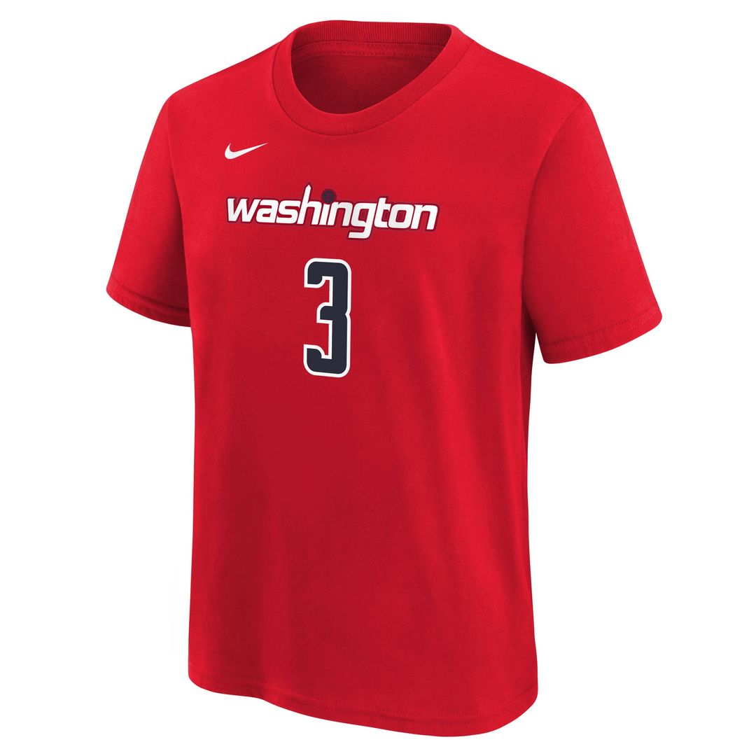 Washington Wizards Trae Young Nike Youth 2026 Name & Number T - Shirt - Red