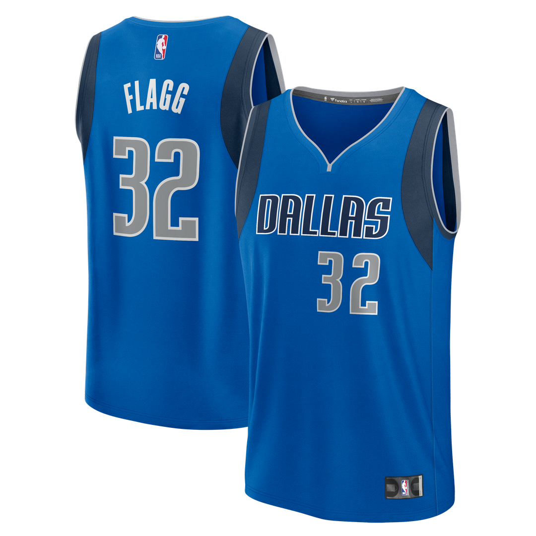 Dallas Mavericks Cooper Flagg Fanatics Youth 2025 NBA Draft First Round Pick Fast Break Replica Jersey - Icon Edition - Blue