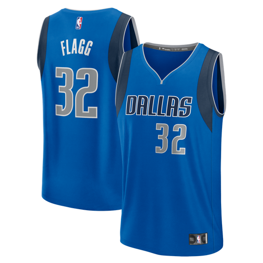 Dallas Mavericks Cooper Flagg Fanatics Youth 2025 NBA Draft First Round Pick Fast Break Replica Jersey - Icon Edition - Blue