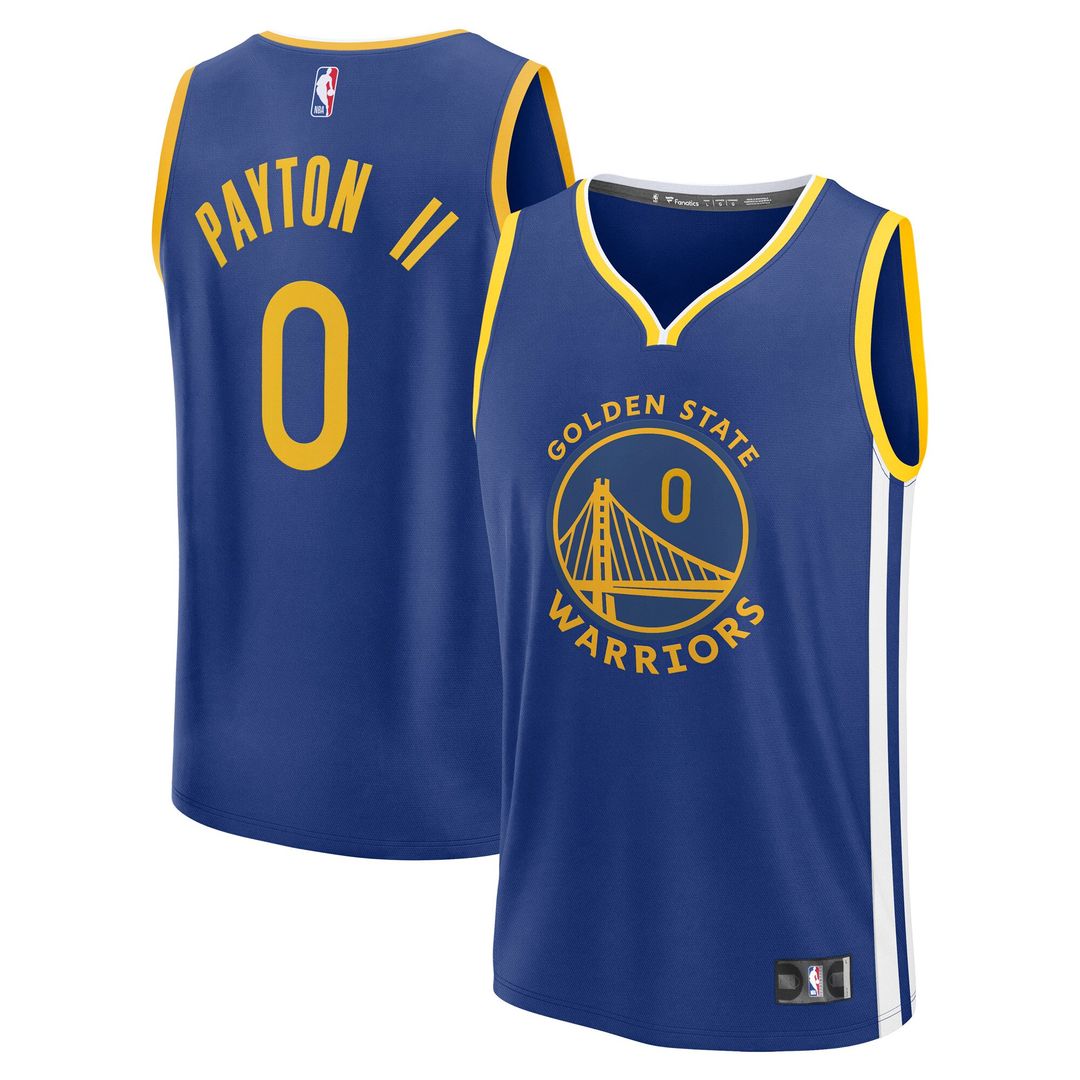 Golden State Warriors Gary Payton II Fanatics Fast Break Replica Player Jersey - Icon Edition - Royal