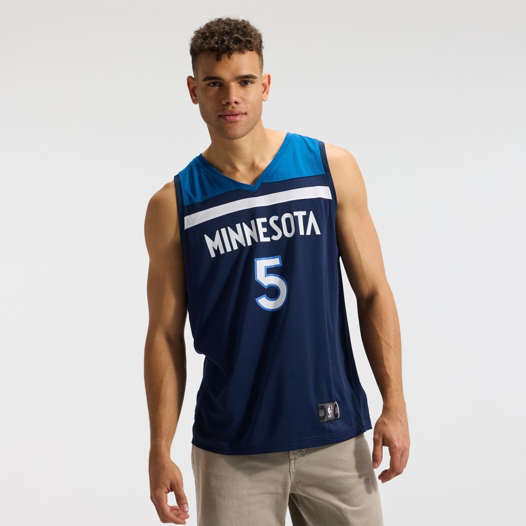 Minnesota Timberwolves Anthony Edwards Fanatics Fast Break Replica Player Jersey - Icon Edition - Navy