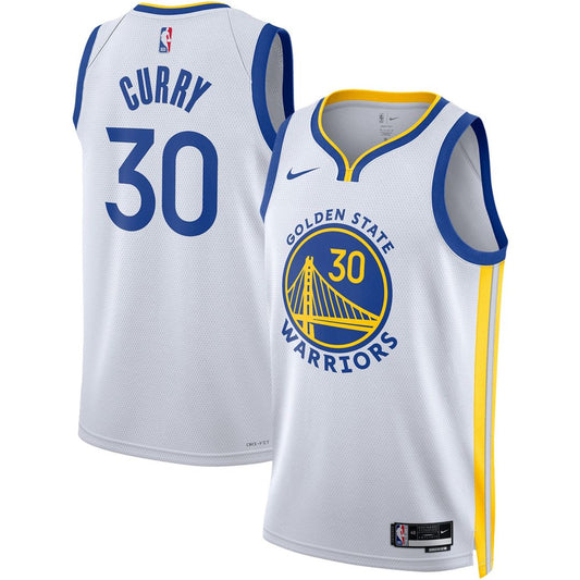 Golden State Warriors Stephen Curry Nike Unisex Swingman Jersey - Association Edition - White
