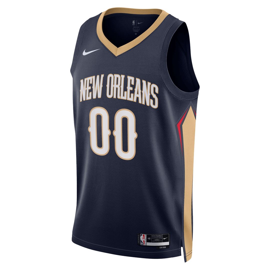 New Orleans Pelicans Nike Unisex Swingman Custom Jersey White - Association Edition