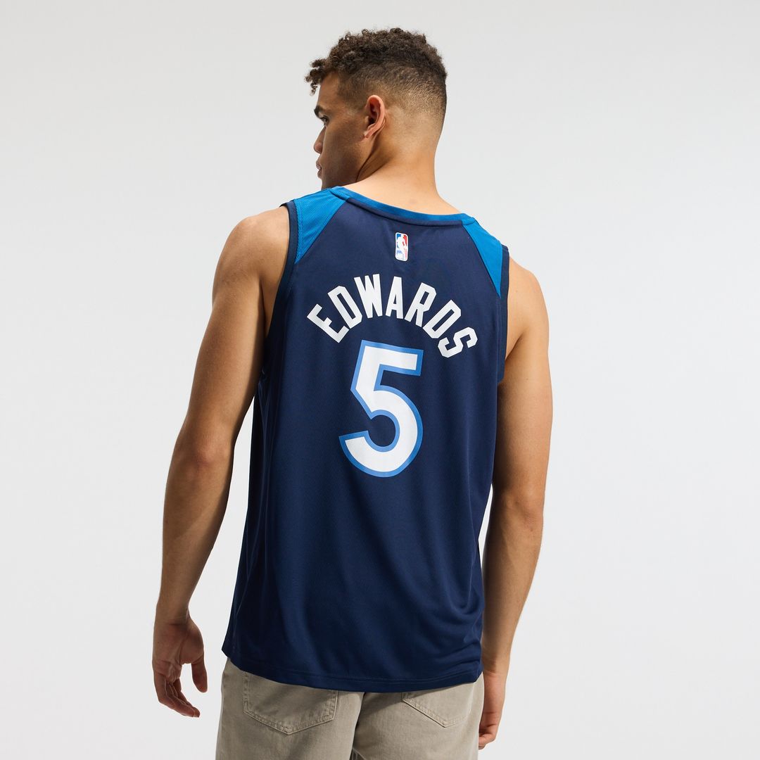 Minnesota Timberwolves Anthony Edwards Fanatics Fast Break Replica Player Jersey - Icon Edition - Navy