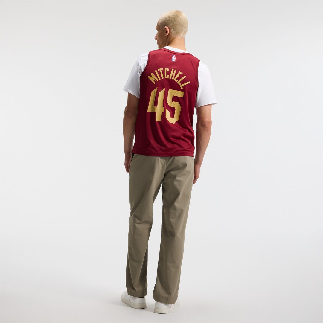 Cleveland Cavaliers Donovan Mitchell Fanatics Fast Break Replica Jersey - Icon Edition - Wine