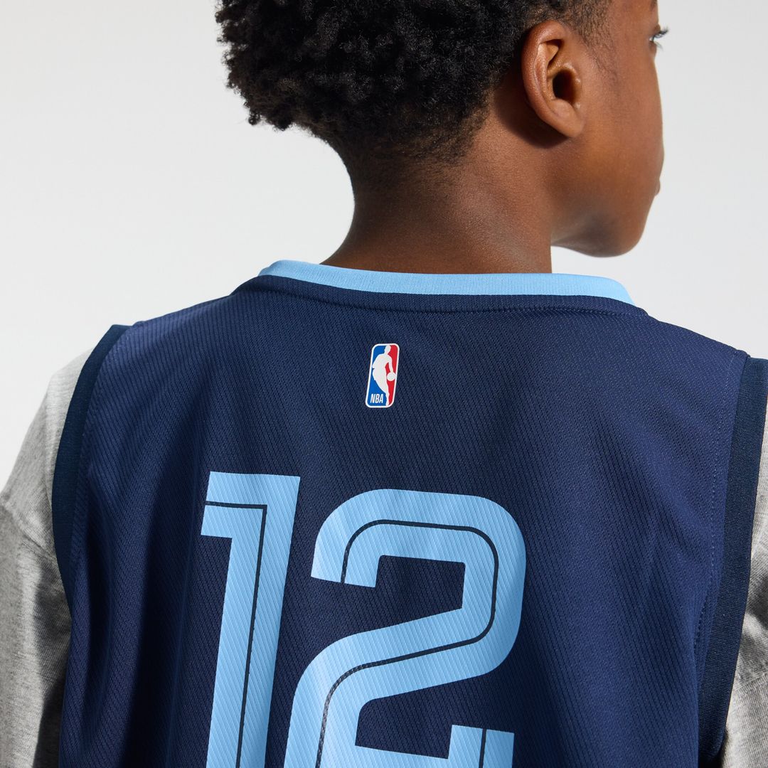 Memphis Grizzlies Ja Morant Fanatics Youth Fast Break Replica Player Jersey - Icon Edition - Navy