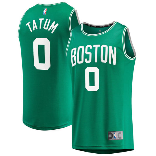 Boston Celtics Jayson Tatum Fanatics Fast Break Replica Jersey - Icon Edition - Kelly Green