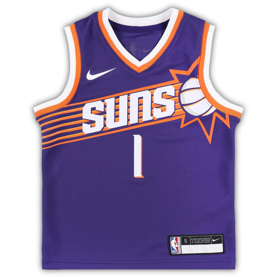 Phoenix Suns Devin Booker Nike Preschool Swingman Player Jersey - Icon Edition - Purple