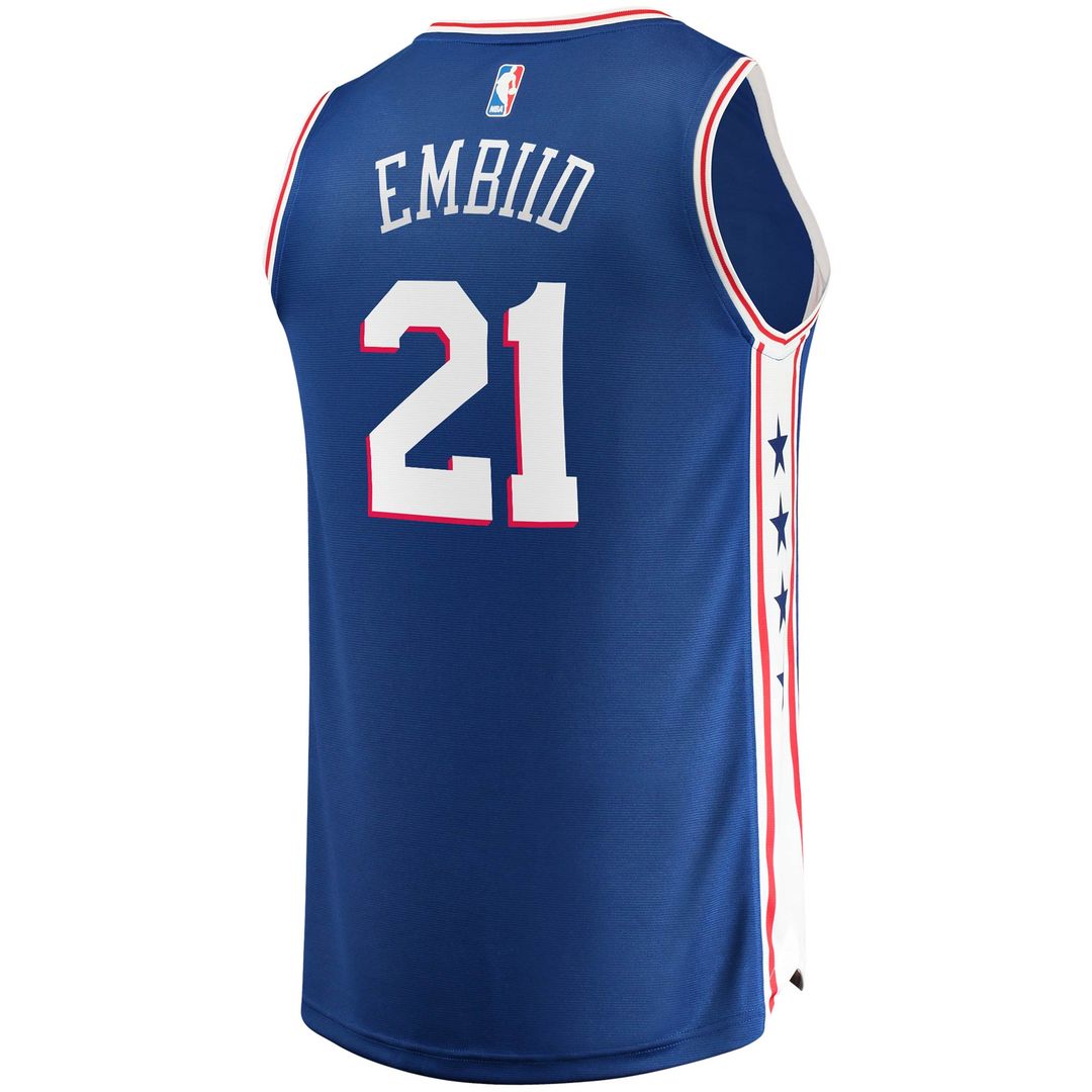 Philadelphia 76ers Joel Embiid Fanatics Replica Jersey - Association Edition - White