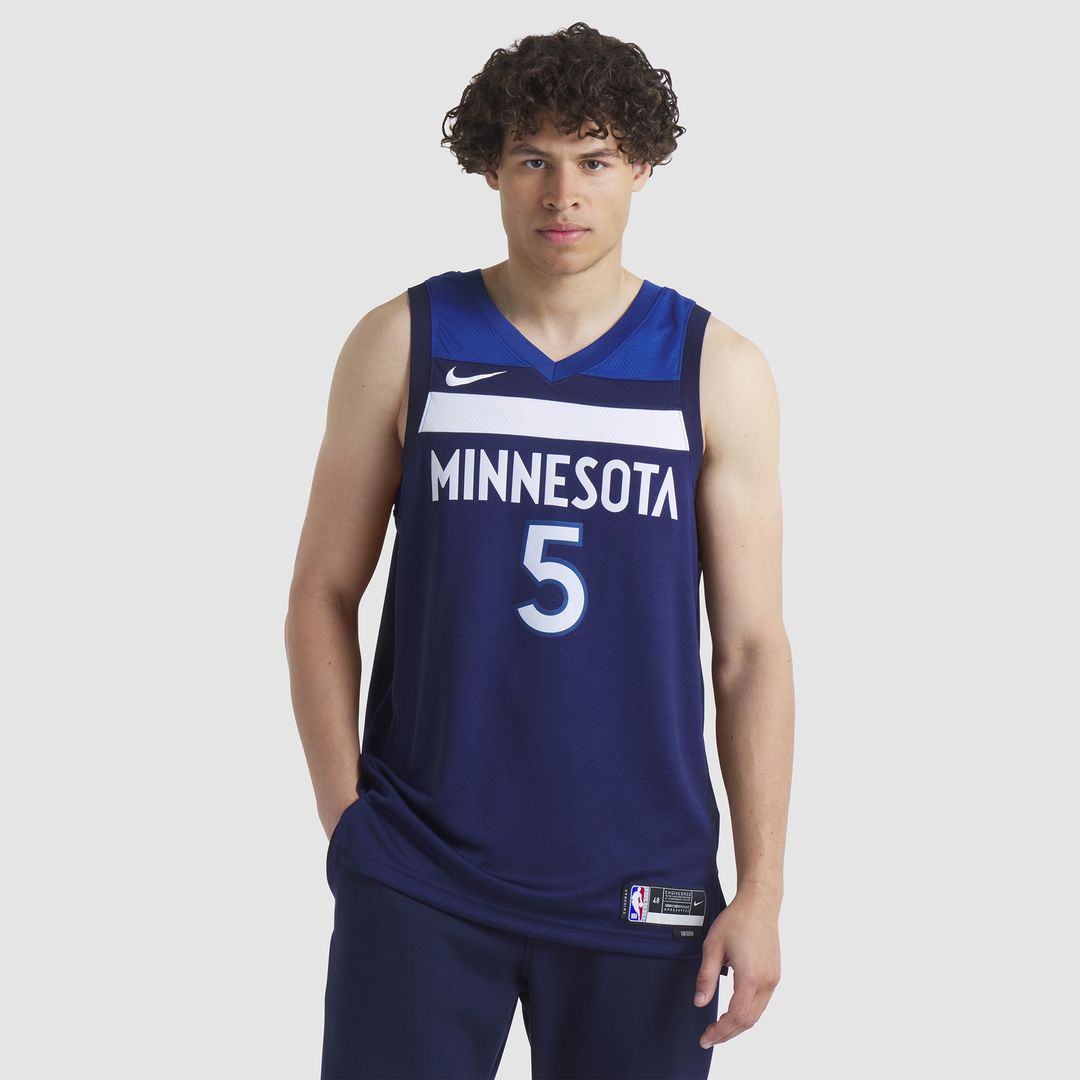 Minnesota Timberwolves Anthony Edwards Nike Unisex Swingman Jersey - Icon Edition - Navy