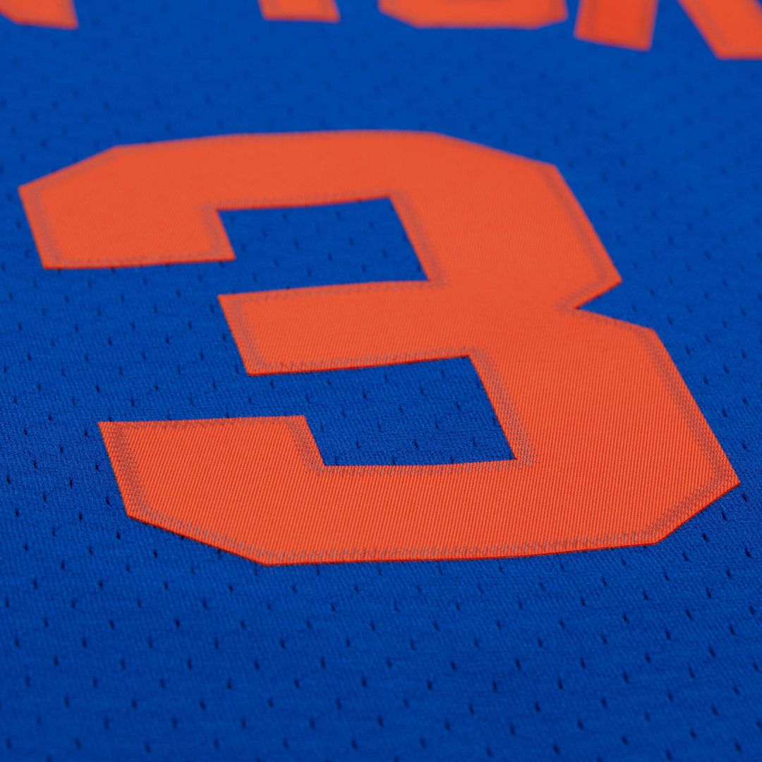 New York Knicks Stephon Marbury Mitchell & Ness 2005/06 Hardwood Classics Swingman Jersey - Blue