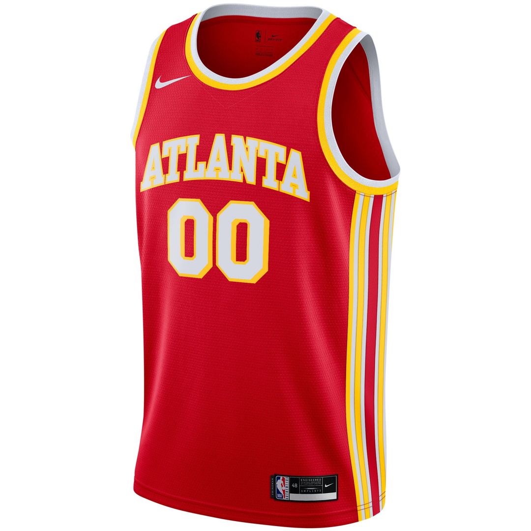 Atlanta Hawks Nike 2020/21 Swingman Custom Jersey - Association Edition - White