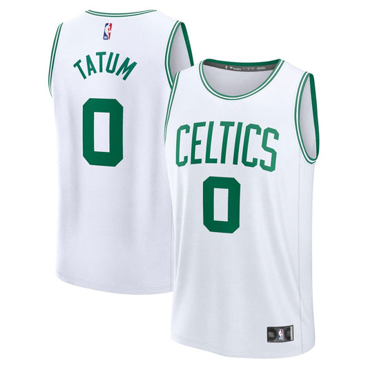 Boston Celtics Jayson Tatum Fanatics Fast Break Replica Player Jersey - Association Edition - White