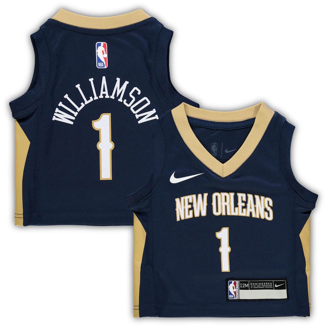 New Orleans Pelicans Zion Williamson Nike Infant Replica Jersey - Icon Edition - Navy