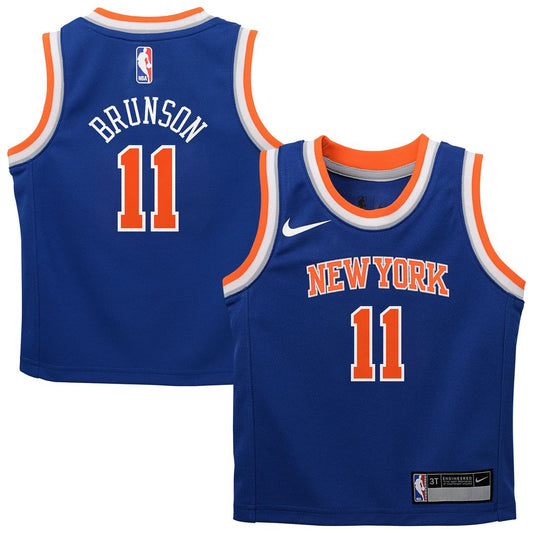 New York Knicks Jalen Brunson Nike Toddler Replica Swingman Jersey - Icon Edition - Blue