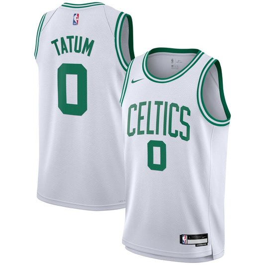 Boston Celtics Jayson Tatum Nike Youth Swingman Jersey - Association Edition - White
