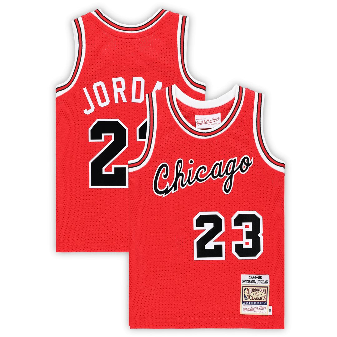 Chicago Bulls Michael Jordan Mitchell & Ness Toddler Hardwood Classics 1984/85 Authentic Swingman Jersey - Red