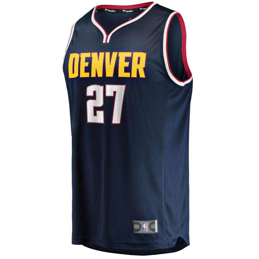 Denver Nuggets Jamal Murray Fanatics Youth Fast Break Player Jersey - Icon Edition - Navy