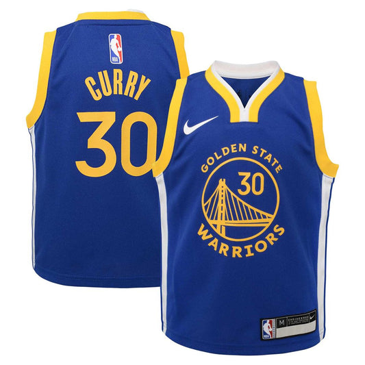 Golden State Warriors Stephen Curry Nike Preschool Dri - FIT Swingman Player Jersey - Icon Edition - Royal