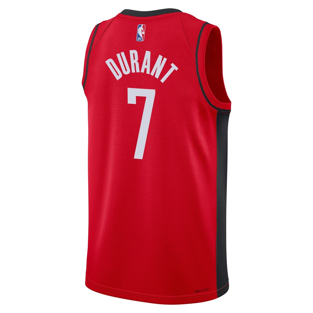 Houston Rockets Kevin Durant Nike Youth Swingman Jersey - Icon Edition - Red