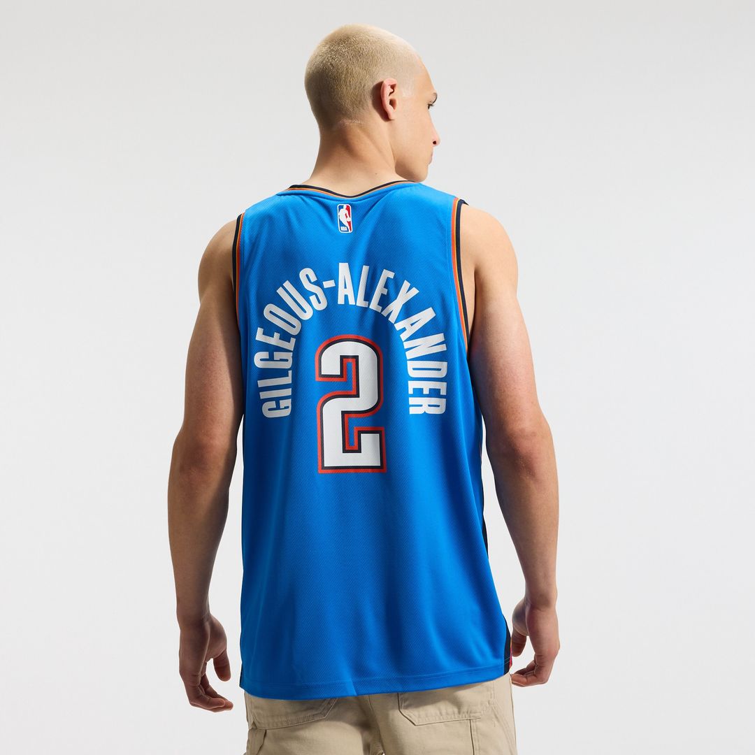 Oklahoma City Thunder Shai Gilgeous - Alexander Fanatics Fast Break Replica Player Jersey - Icon Edition - Blue